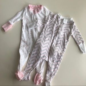 🎉HP🎉 Burt’s Bees bundle, (0-3 months), 2 footies